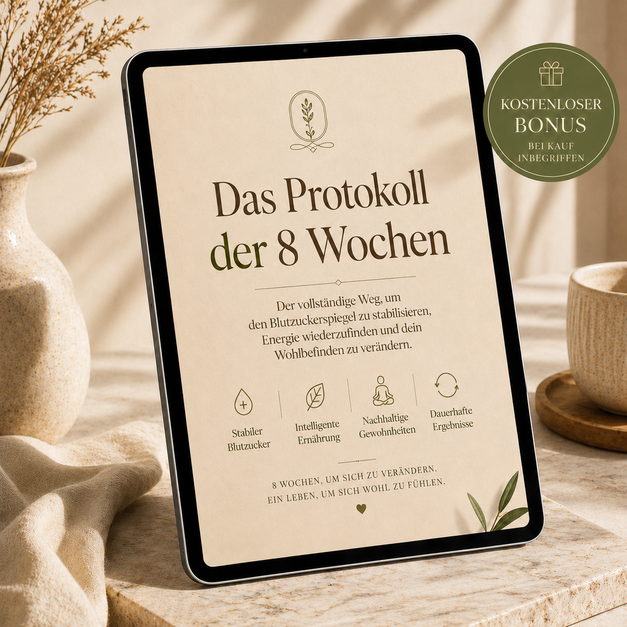 + Reiseführer „Das Protokoll der 8 Wochen“