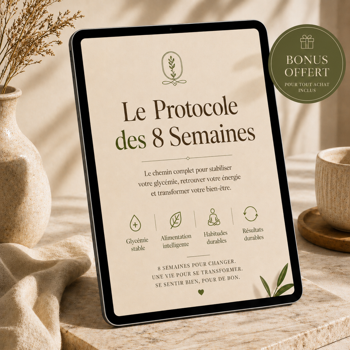 + Guide « Le Protocole des 8 Semaines »