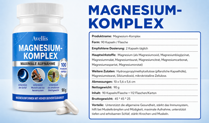 Magnesium-Komplex (Unterstützung des Blutzuckergleichgewichts)