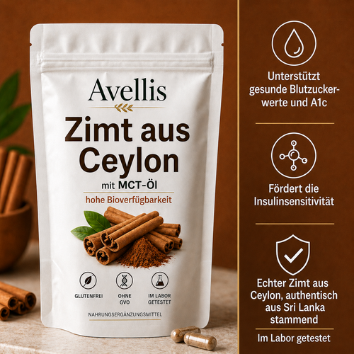 Ceylon-Zimt – Klinische Unterstützung des Blutzuckerspiegels. Bevor Ihr Arzt Ihnen etwas verschreibt.